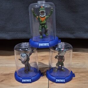 3 Fortnite Domez Collectible Figures